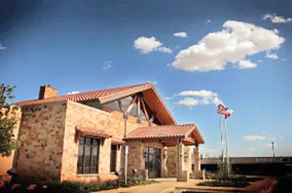 A new bank building in Amarillo.